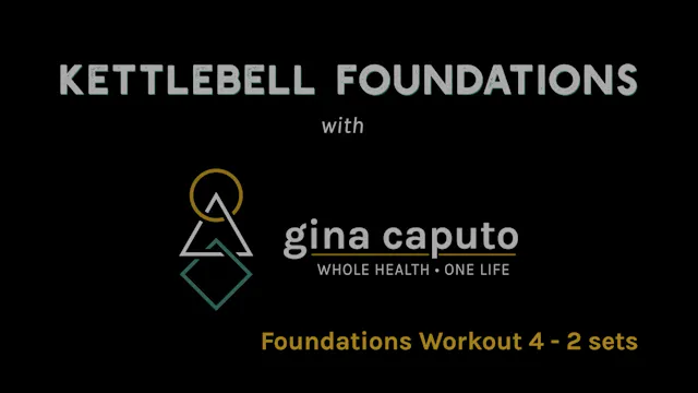 Kettlebell Foundations: Workout 4 (2 sets)