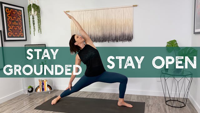 Stay Grounded Stay Open