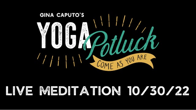 Live Meditation 10/30/22 - Yoga Nidra from Bali