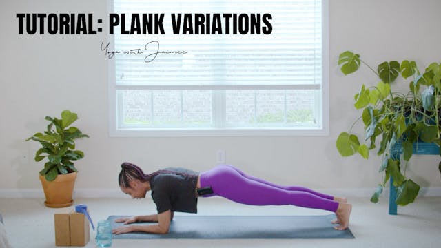 Tutorial: Plank Pose Variations