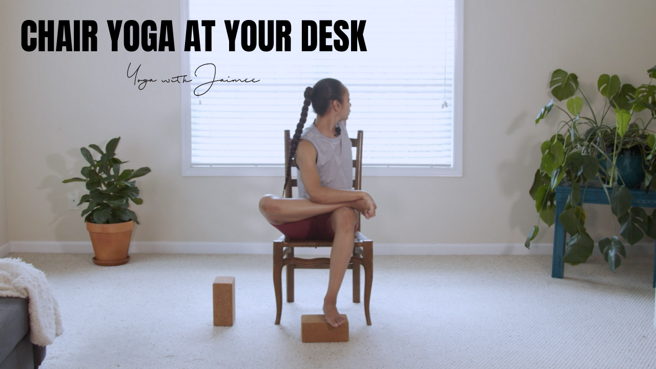 Chair Yoga At Your Desk
