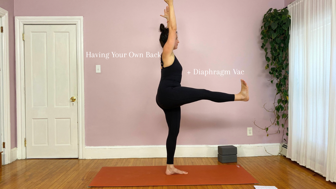 Having your back + diaphragm vac