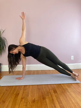 Side Plank & Tree Pose Flow