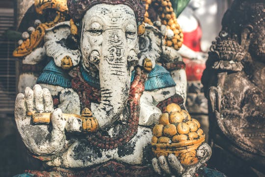 Why does Ganesh have a broken tusk?