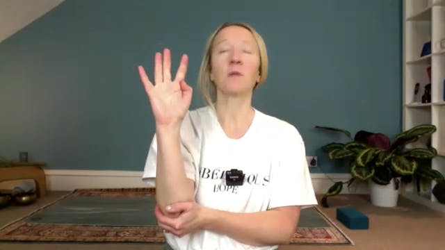 12 count breath & nadi shodanam