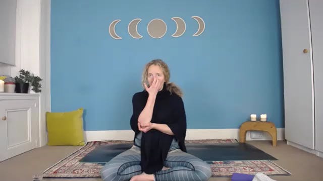 Nadi shodanam & meditation