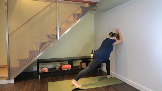 Prenatal Yoga Calf & Foot Release 9 min.