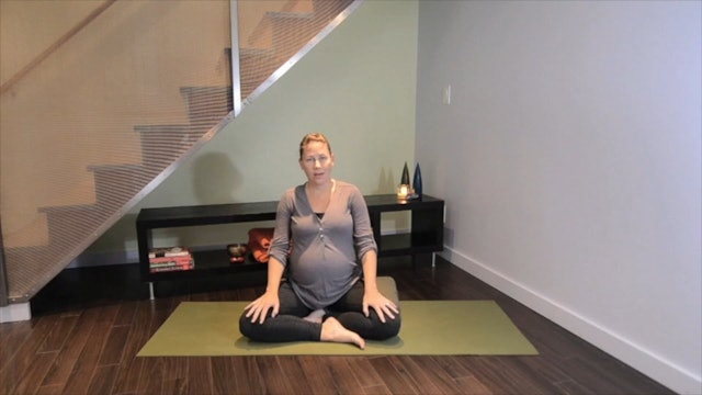 Prenatal & Postnatal Yoga Calming Breath 6 min.