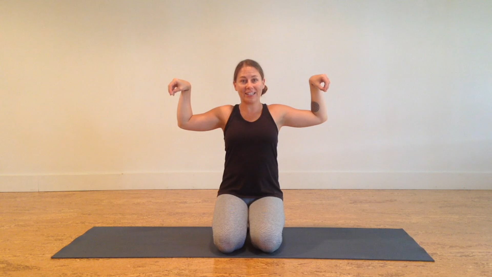 Postnatal Yoga Wrist Release 3 min