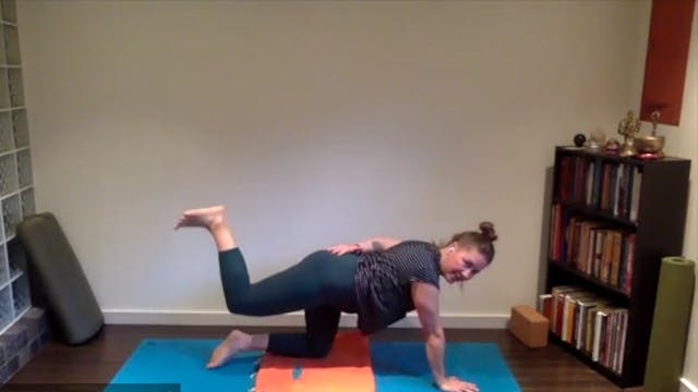 Postantal Yoga Full Practice 49 min.