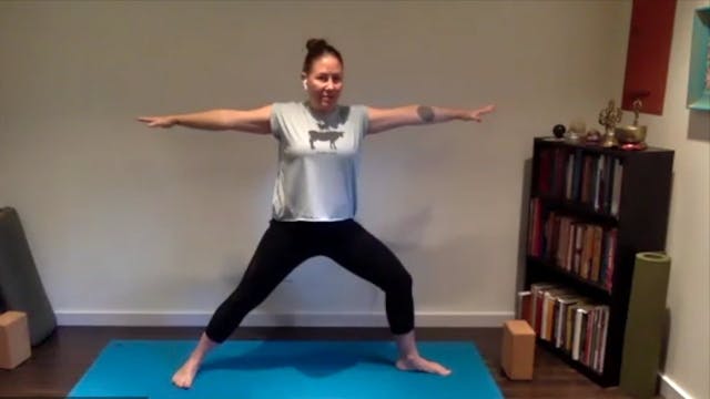 Postnatal Yoga Full Practice 50 min.
