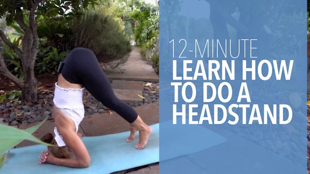 Learn How to Do a Headstand