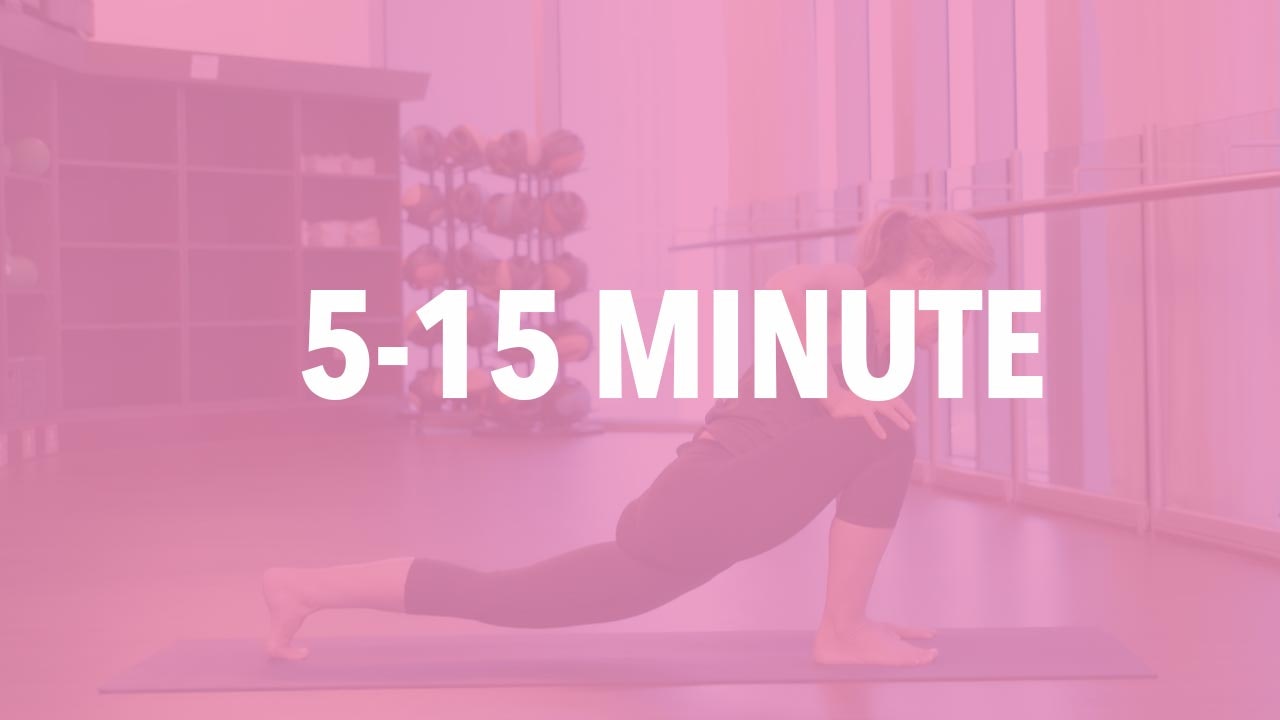 5 to 15 Min Yoga Classes