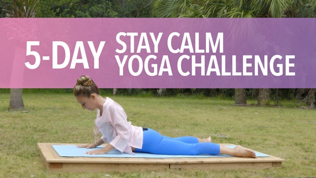 5-Day Stay Calm Yoga Challenge
