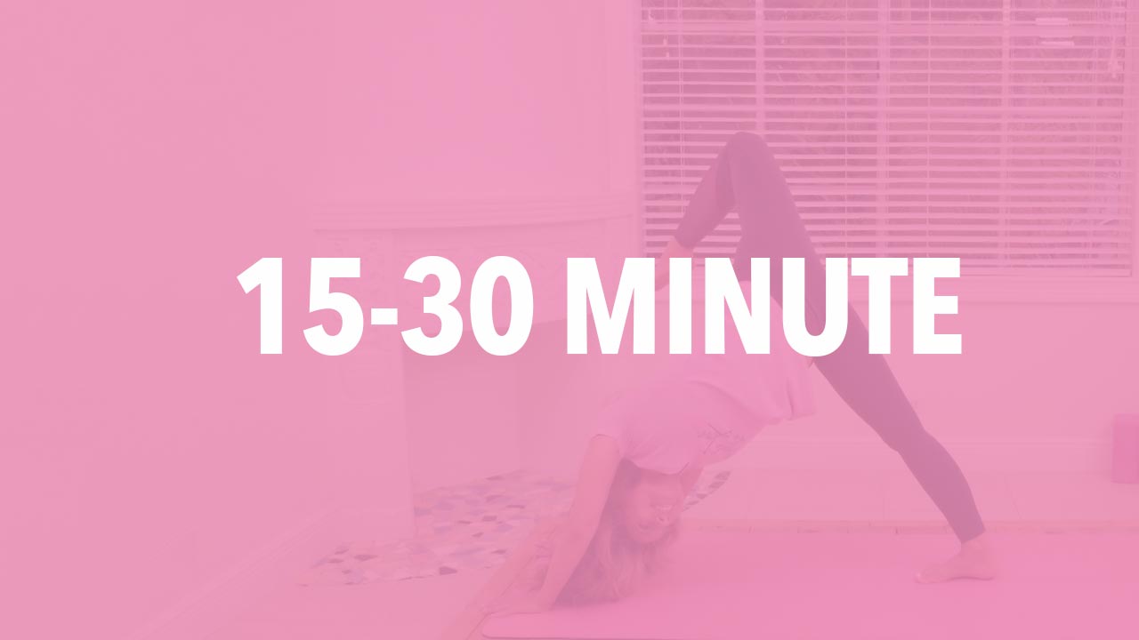 15 to 30 Minute Classes