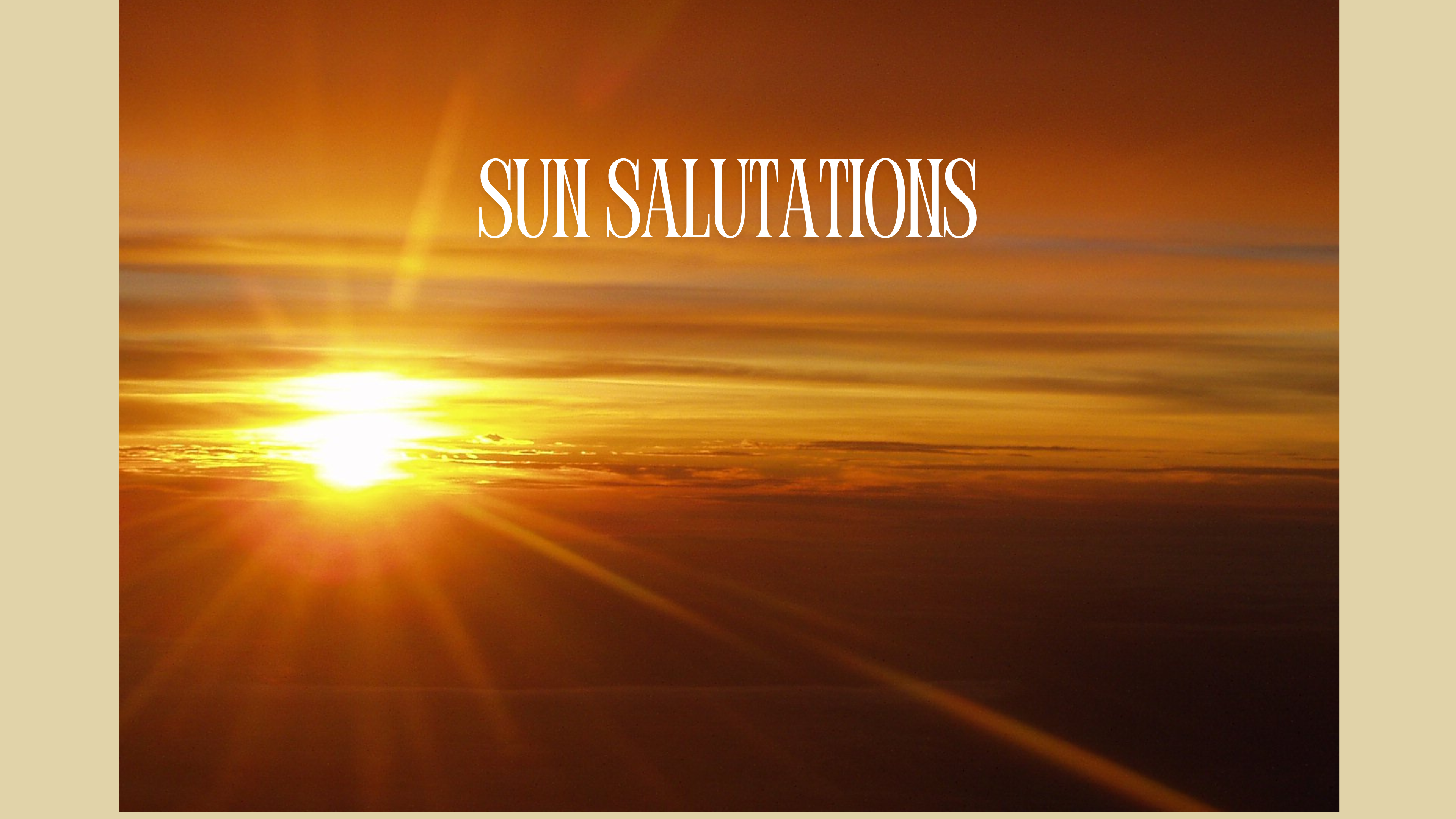 Sun Salutations