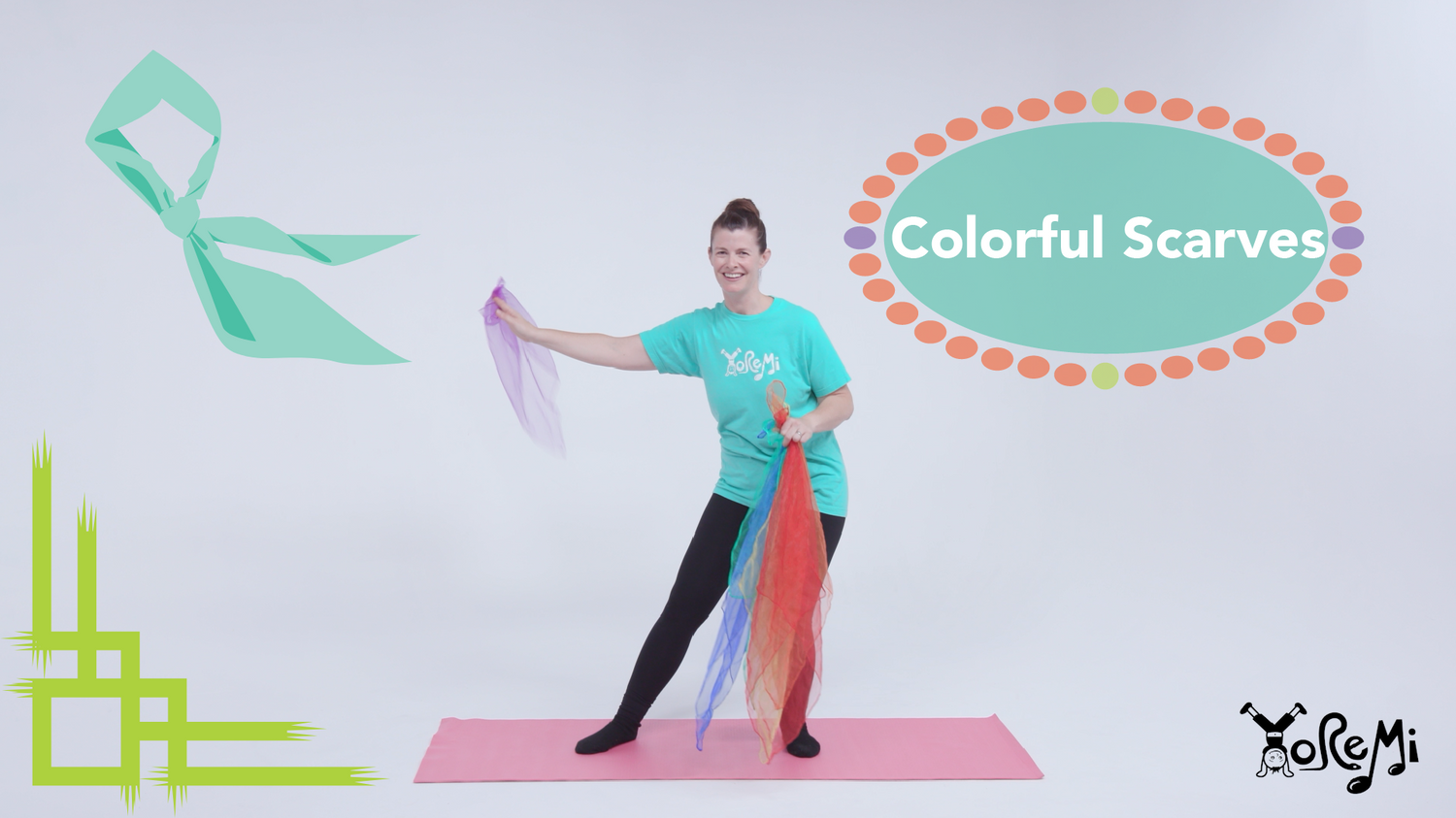 Colorful Scarves (Waving a Rainbow)