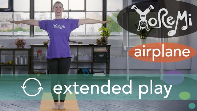 Airplane (Warrior Three Pose) Extended Play