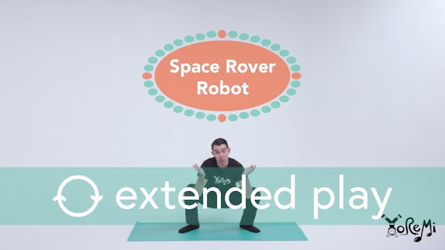 Space Rover Robot (Deep Squat) Extend...