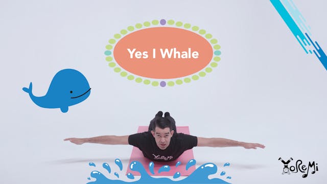 Yes I Whale (Locust Pose)