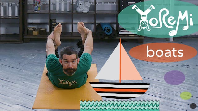 Boats (Boat and Bow Pose)