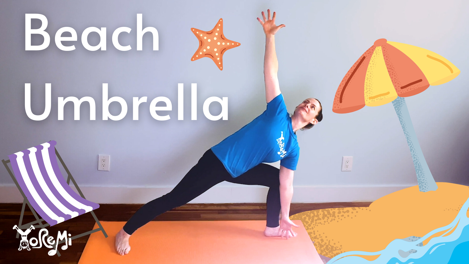 Beach Umbrella (Side Angle Pose)