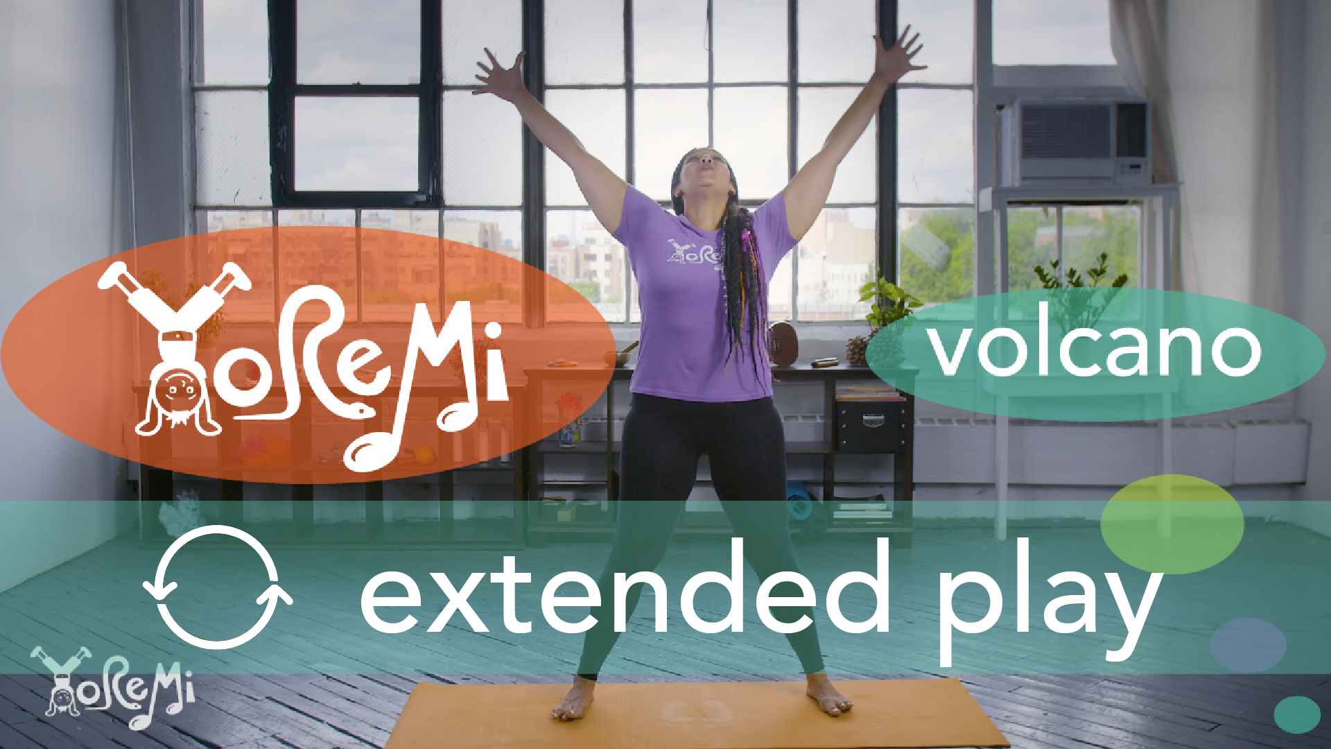 Volcano (Forward Fold & Star Pose) Extended Play