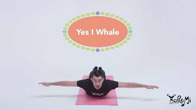 Yes I Whale (Locust Pose)