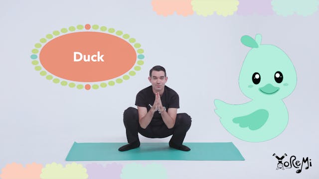 Duck (Deep Squat & Forward Fold)