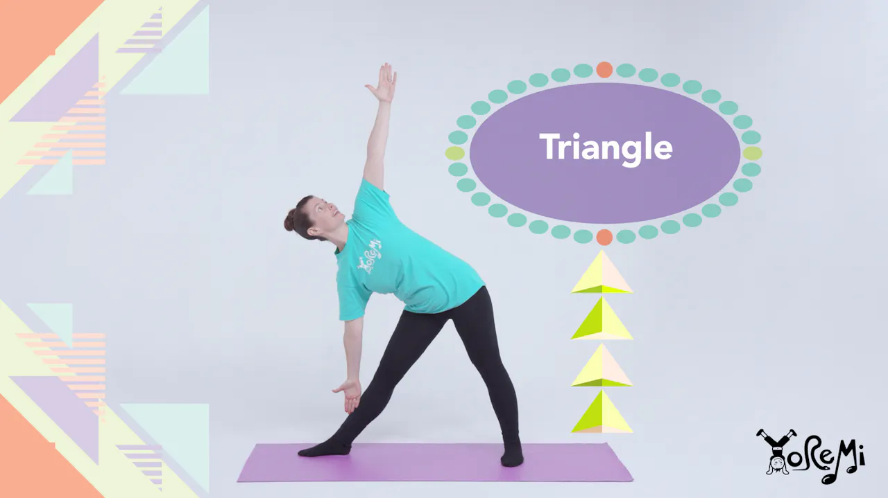 Try A Triangle (Triangle Pose) - Activities - Yo Re Mi