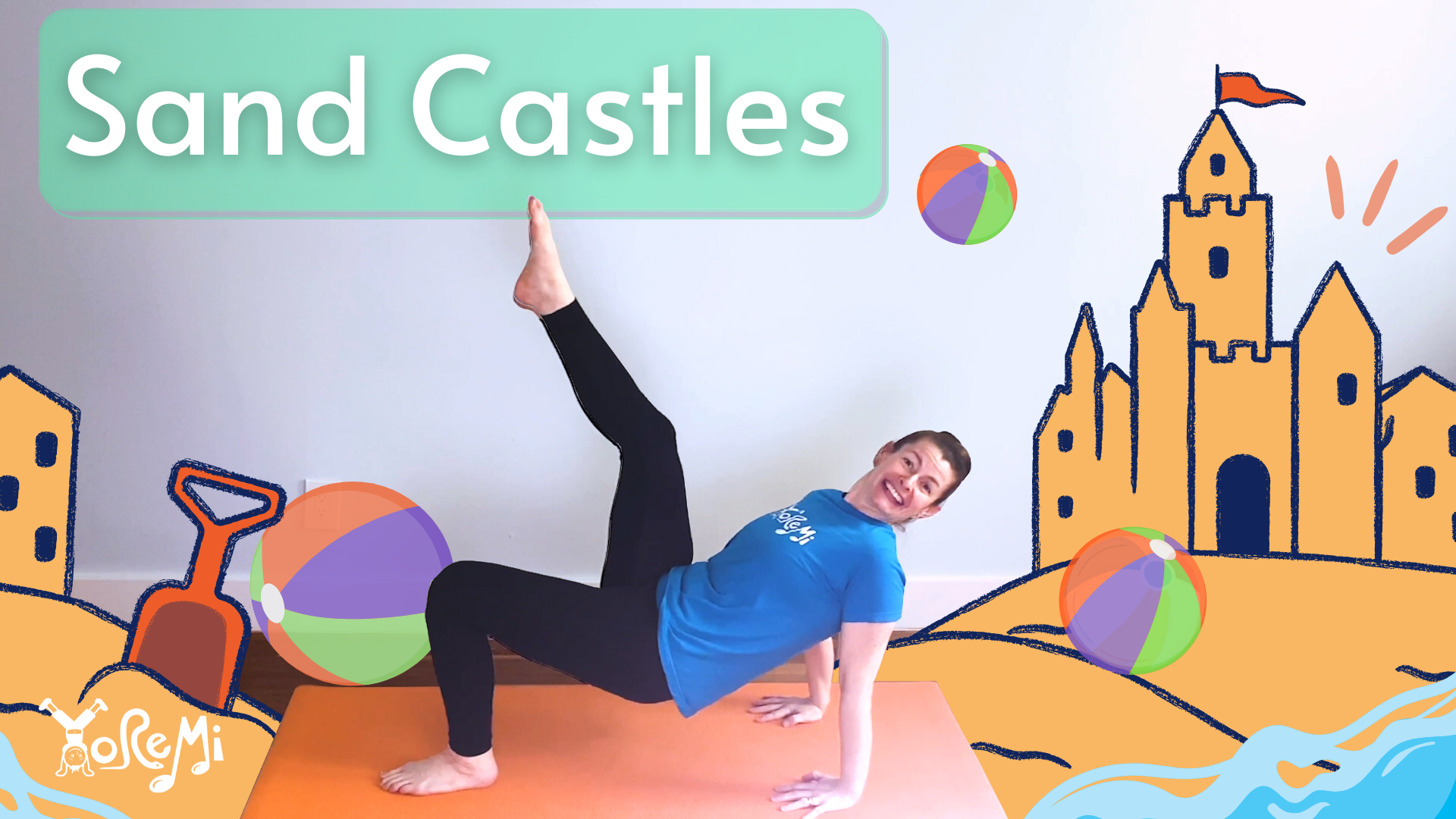 Sand Castles (Reverse Table Top and Three Legged Dog)