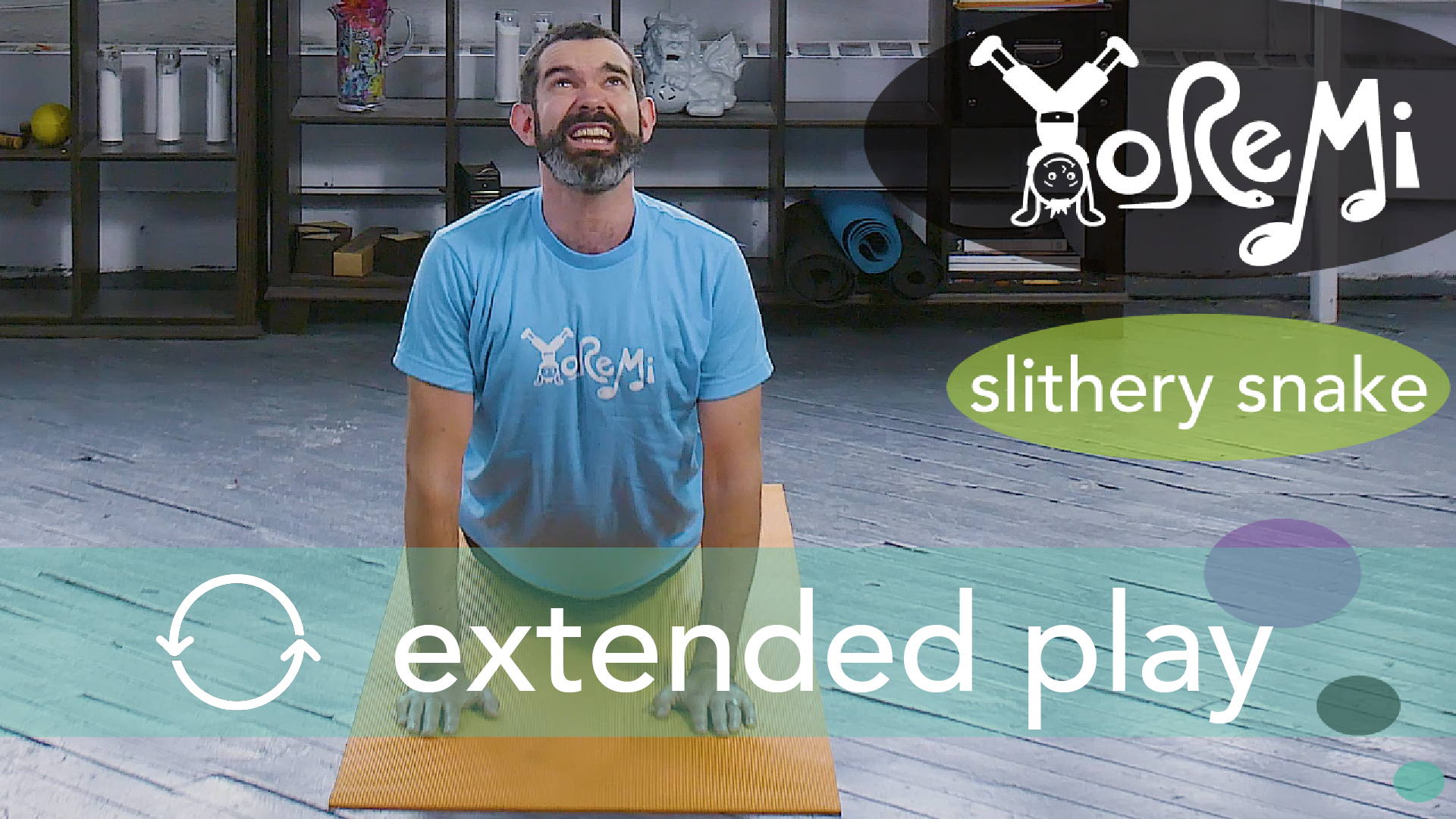 Slithery Snake (Baby Cobra Pose) Extended Play