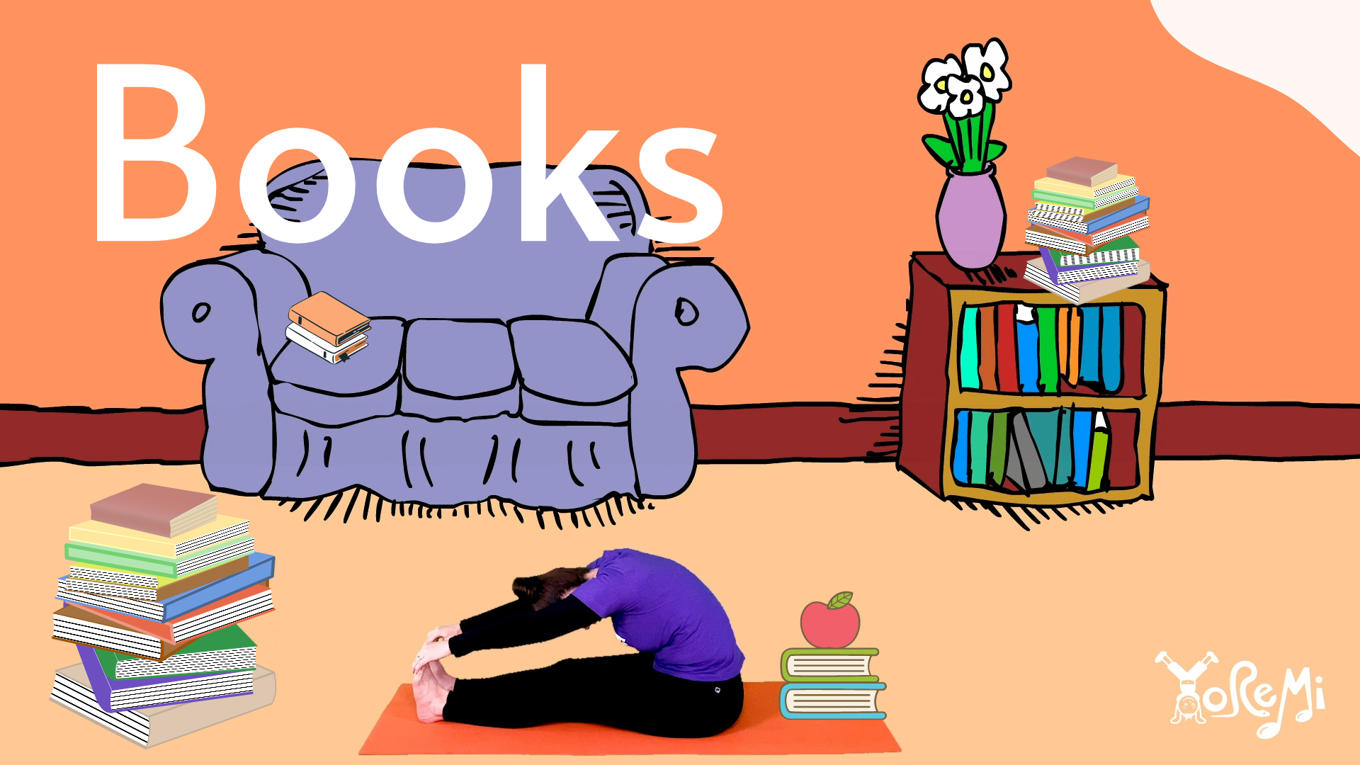 Books (Seated Forward Fold)