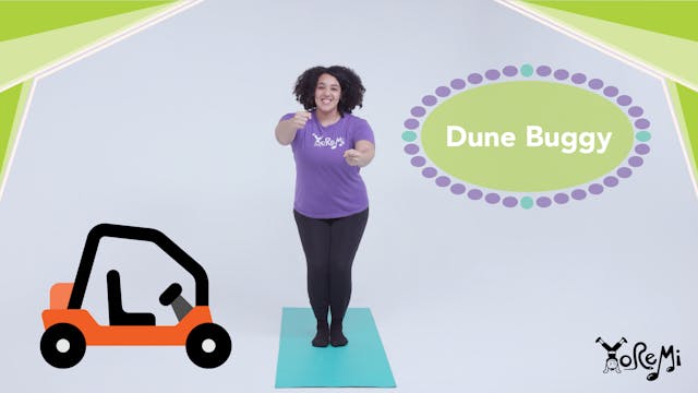 Dune Buggy (Chair Pose)