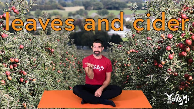 Leaves and Cider (Fall Mindfulness Ac...