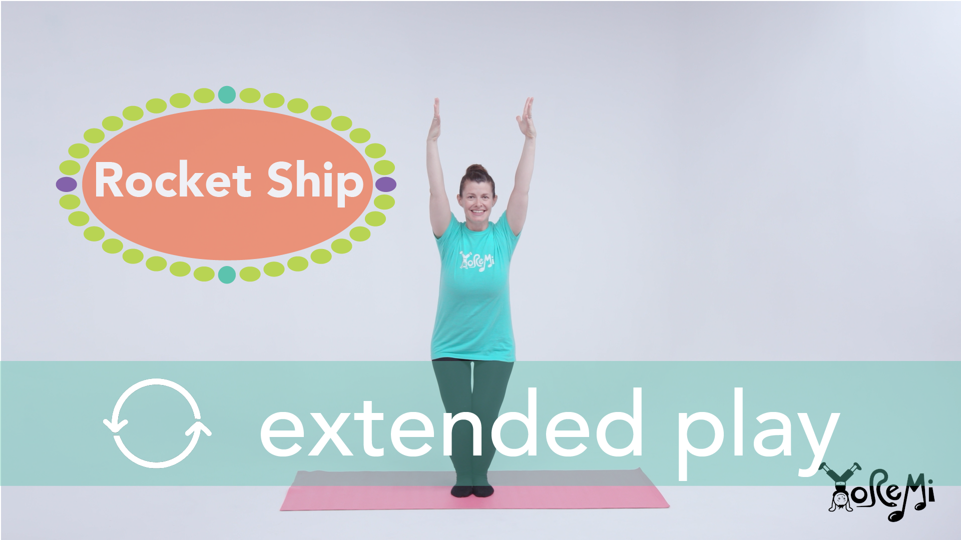 Rocket Ship (Chair Pose & Star Pose) Extended Play