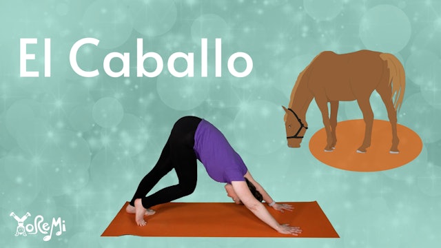 El Caballo (Downward Dog, Cow and Child's Pose)