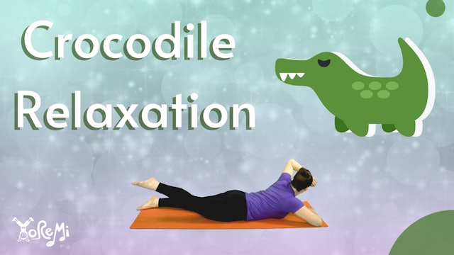 Crocodile Relaxation (Crocodile Pose)