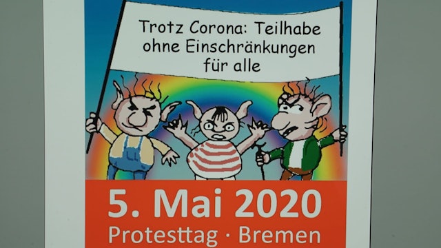 Behindertenprotesttag-Bremen-Covid19-Corona-2020