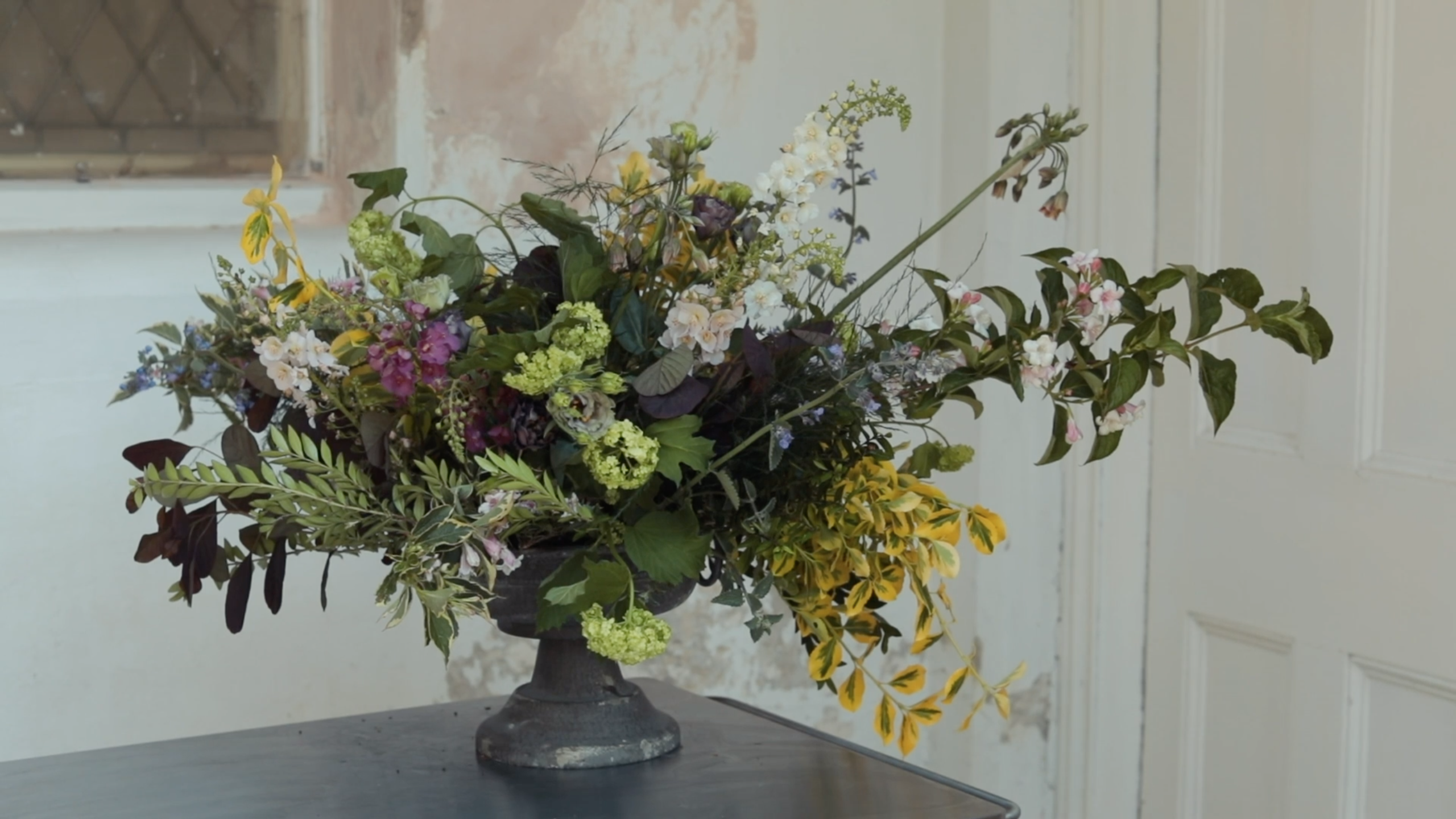 Medium Low Footed Bowl (Compot Arrangement)