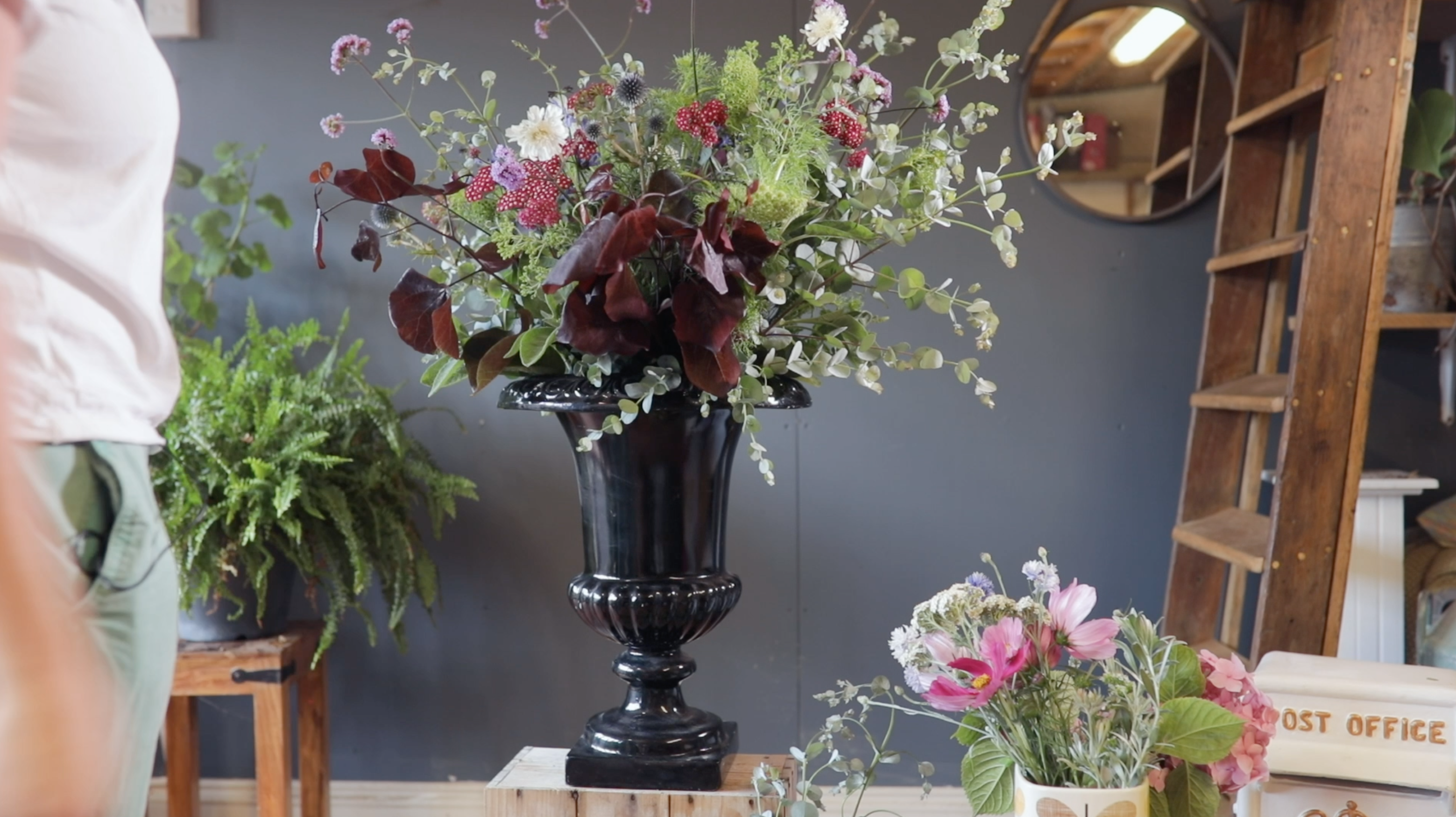 British Flower Urn (No Floral Foam)