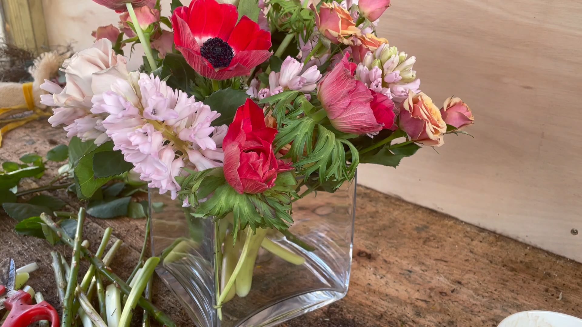 Foam Free Spring Vase