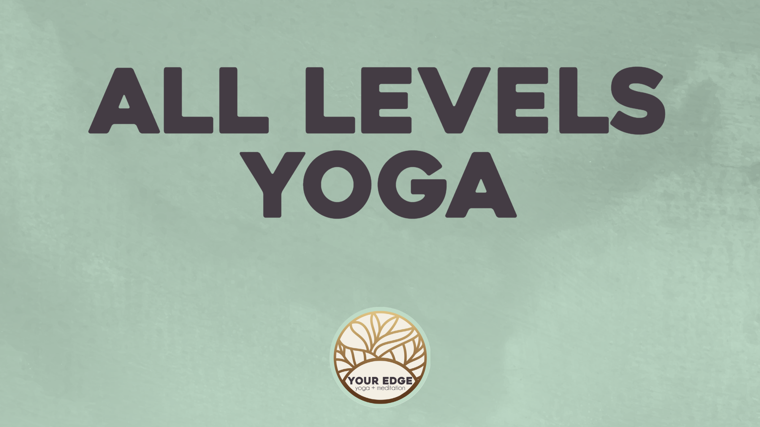 All Levels Yoga