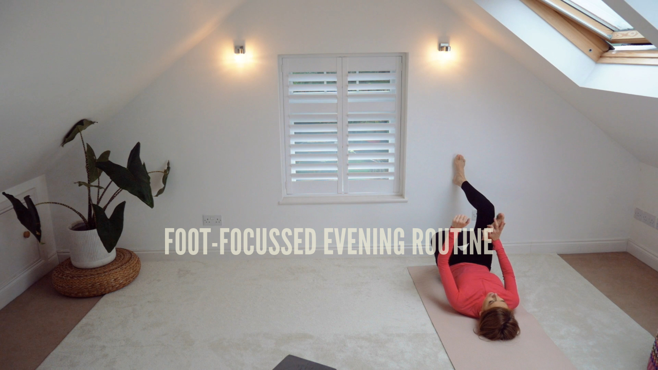 Foot-Focussed Evening Routine