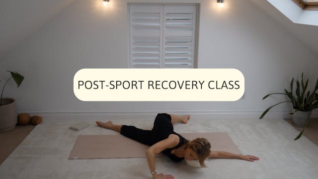 Post-Sport Recovery Class