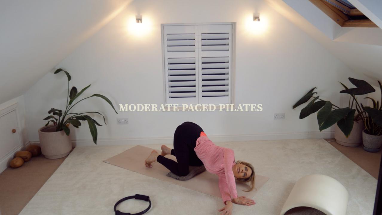 Moderate Paced Pilates