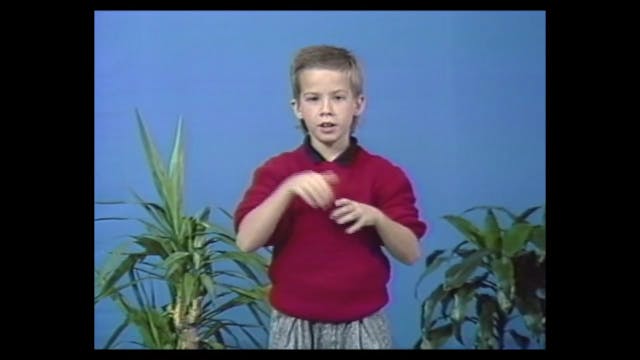 9B Fingerspelling - Children Signers