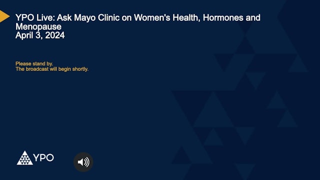 Ask Mayo Clinic on Women's Health, Hormones and Menopause