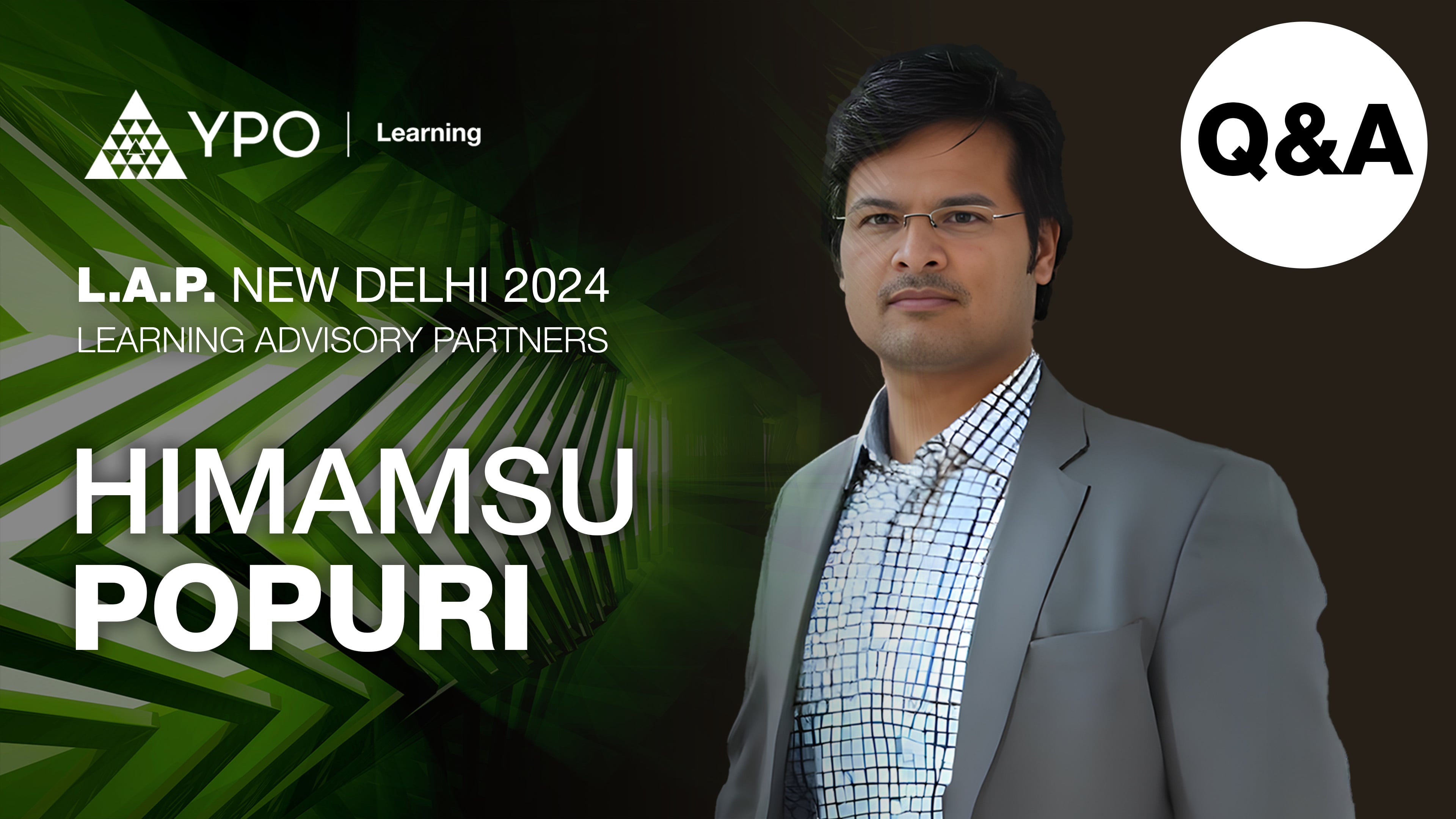 LAP S07 - Himamsu Popuri: the Future of Manufacturing - Q&A