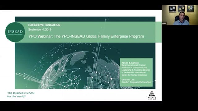 INSEAD Global Family Enterprise Progr...